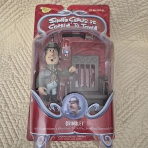 2004 Santa Claus is Coming to Town Action Figure Grimsley Memory Lane NIP